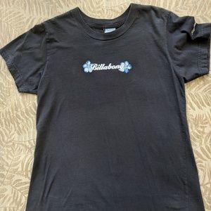 Billabong navy blue women's t-shirt